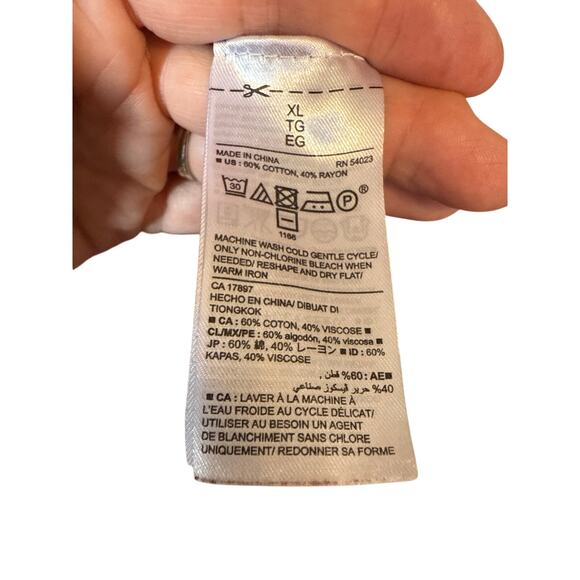 Old Navy Maroon Duster Sweater Sz XL - Picture 3 of 5